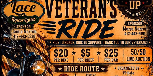 1st Annual Saddle Up\/ Lace Veteran Ride