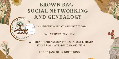 Brown Bag: Social Networking & Genealogy