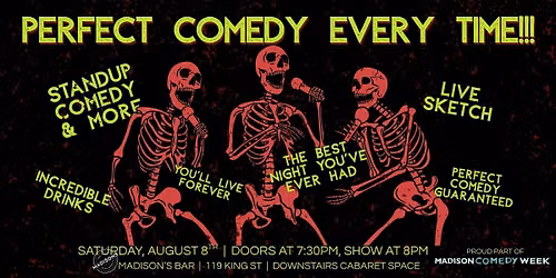 Perfect Comedy Every Time!!! - Standup, Sketch, & More