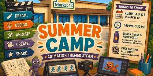 Summer Camp: Animation Themed STEAM