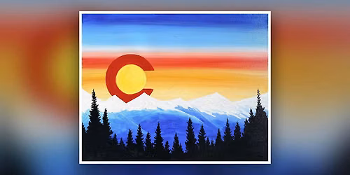 Paint & Sip Night at Satire Brewing: Colorado Sunset