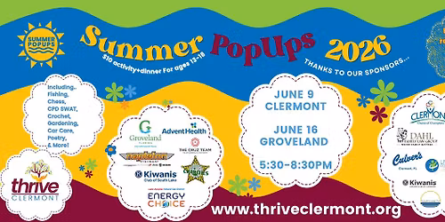 Thrive Summer PopUps Clermont