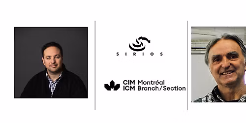 CIM Cocktail - Jean-F\u00e9lix Lepage & Dominique Doucet, Sirios Ressources