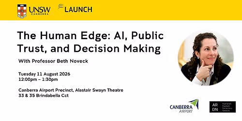 The Human Edge: AI, Public Trust, and Decision Making