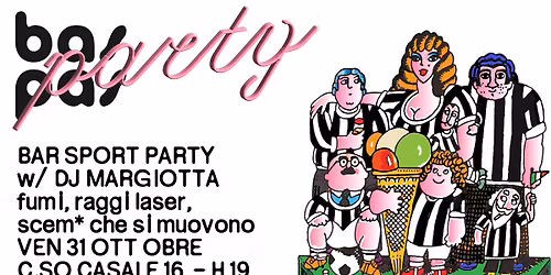 Bar Sport Party @ Baspas | DJ Andrea Margiotta | Venerd\u00ec 31 ottobre 2025 ore 19:00