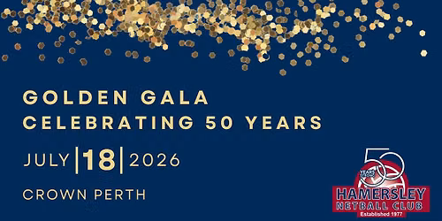 50 Years Golden Gala \u2728 SAVE THE DATE \u2728