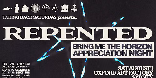 Repented: Bring Me The Horizon Appreciation Night - Sydney
