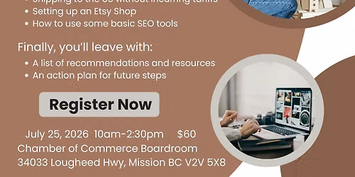 Hobby to Business 101 - the Basics to Getting Online