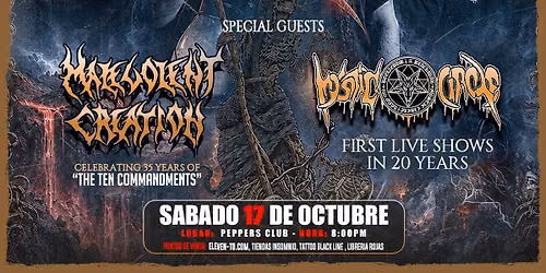 Brutal Assault 2026 "SIX FEET UNDER + MALEVOLENT CREATION + MYSTIC CIRCLE" 