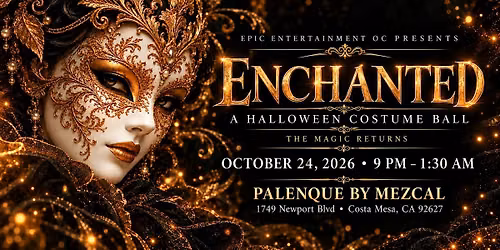 Enchanted Halloween Costume Ball by Epic Entertainment OC