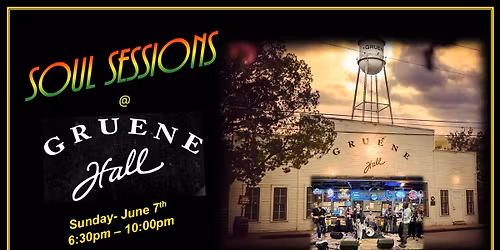 Soul Sessions @ Gruene Hall