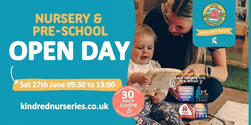 Little Nightingales Nursery Open Day - 27th June 2026