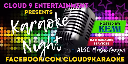 Cloud 9 Karaoke at HDG American Legion #47