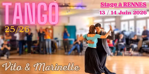 Week-end Tango avec Vito et Marinette! :)