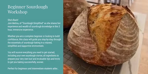 Beginner Sourdough Workshop