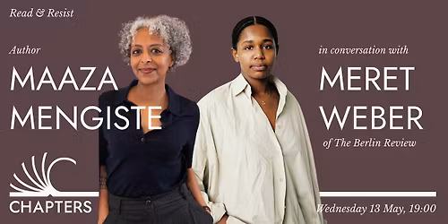 Maaza Mengiste in Conversation at Chapters with Berlin Review