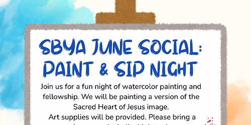 June Social: Paint & Sip Night 