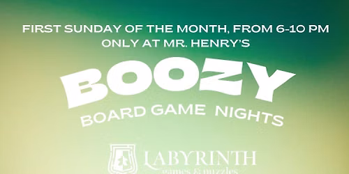 Boozy Board Game Night