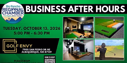 Business After Hours @ Golf Envy