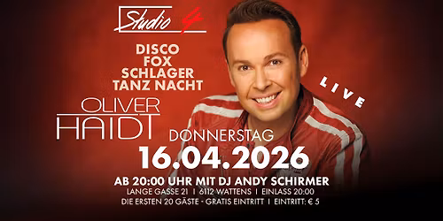 Fox Night mit Oliver Haidt