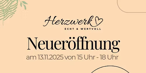 Neuer\u00f6ffnung Herzwerk in Kamenz