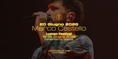 MARCO CASTELLO | Lumen Festival - Vicenza