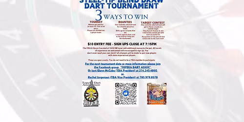 Topeka Dart Association Monthly Blind Draw