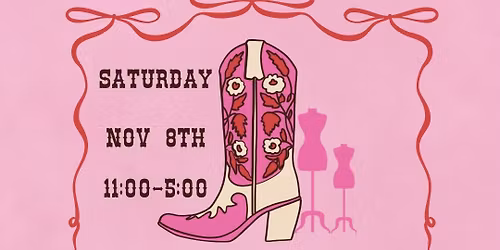 BOOTS + BOUTIQUES-POP UP MARKET