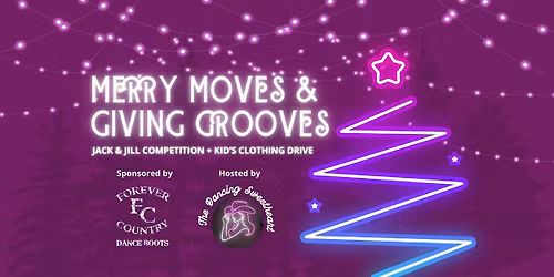 Merry Moves & Giving Grooves Jack & Jill Competition + Kids\u2019 Clothing Drive