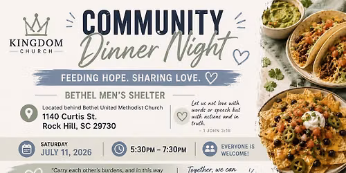 Kingdom Church Outreach at Bethel Men\u2019s Shelter