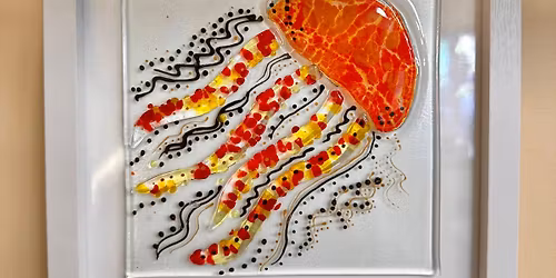 Fused Glass Bubbles and Crackle