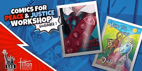Comics for Peace & Justice Workshop - November 7