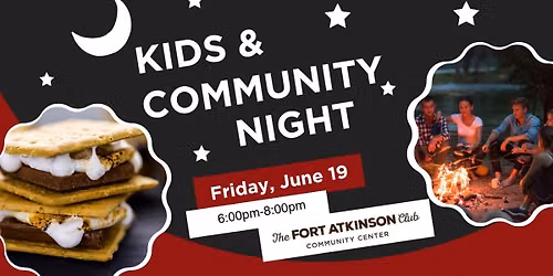 Kids & Community Night: S'mores and Stories Galore!