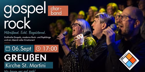 Gospel Rock in der St. Martini Kirche Greu\u00dfen