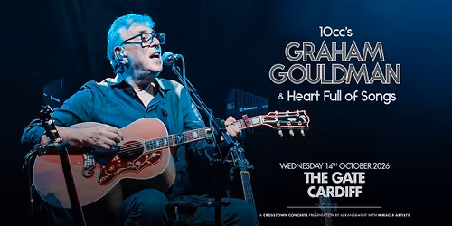 Graham Gouldman at The Gate, Cardiff | 14.10.26
