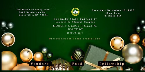 KSU Louisville Alumni Robert & Lucy Phillips Holiday Scholarship Brunch