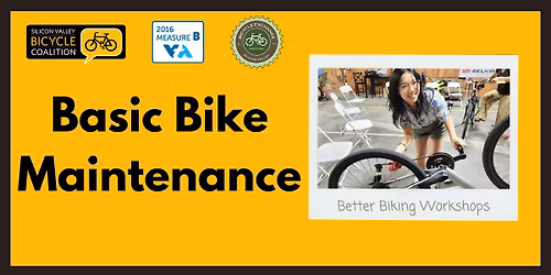 Basic Bike Maintenance Class (VTA)