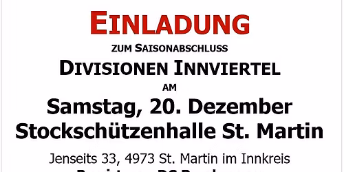 Siegerehrung Region Innviertel