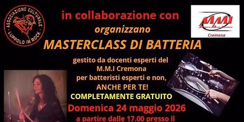 Masterclass di batteria