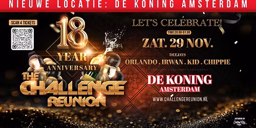 THE CHALLENGE REUNION 18 YEAR ANNIVERSARY