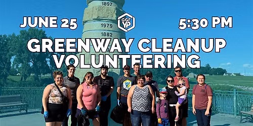 Greenway Cleanup Volunteering