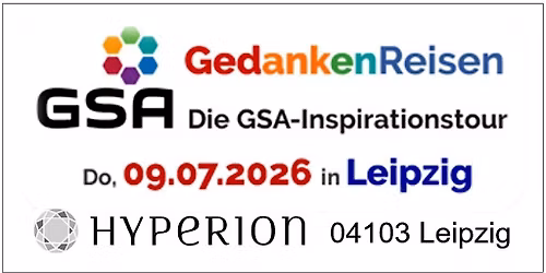 GSA-Inspirationstour in LEIPZIG: 6 Redner:innen je 10 Min.