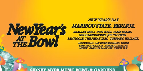 New Year's At The Bowl - Jan 1 (NYD)