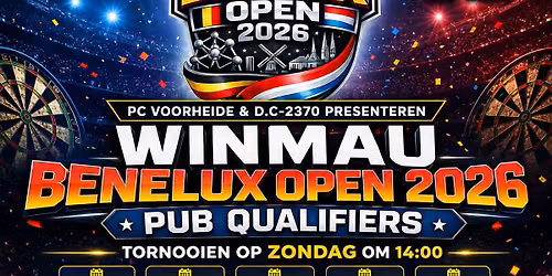 ADC Benelux Open 2026 Pub Qualifier 1