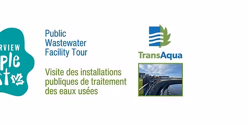 Wastewater Facility Tour - Visite de l'usine de traitement des eaux us\u00e9es