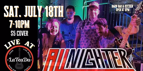 ALLNIGHTER live at LaTeaDa