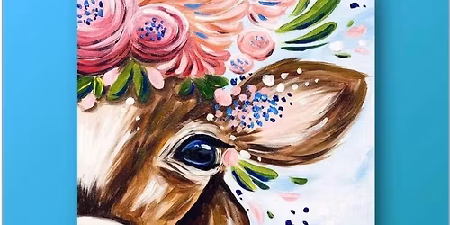 Paint-A-Rama Day - Flowery Cow