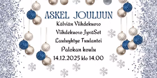 Askel jouluun - Kolmen kuoron yhteiskonsertti