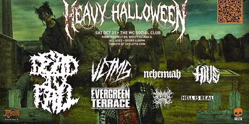 Heavy Halloween 2026 live in West Chicago at The WC Social Club!