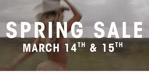 Annual Spring Sale